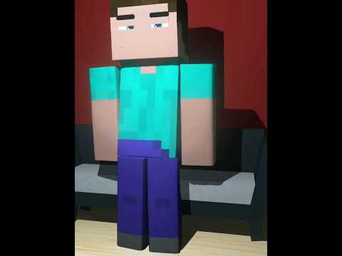 Sleepy Steve-Prisma3d animation #blender #3d #prisma3d #minecraft #animation #grimaceshake #mcpe