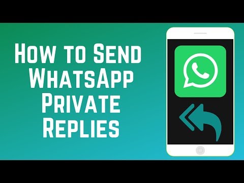 How to Use WhatsApp's Private Reply Feature