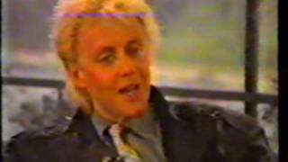 Roger Taylor Interview 1986 Part 1