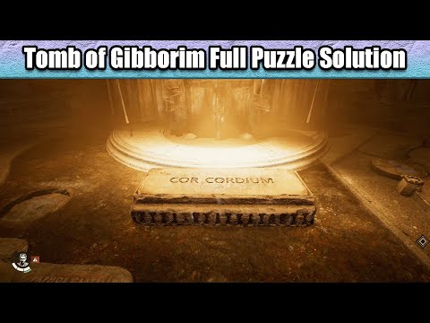 Tomb of Gibborim Full Puzzle Solution | Indiana Jones and The Order of Giants DLC