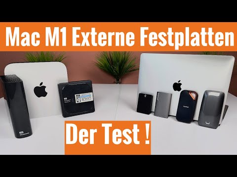 Externe SSD MacBook Pro m1 für MacBook Air m1 & Mac Mini m1im Test ! Gute Festplatten für deinen Mac