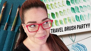 Joy Traveler Watercolor Brush Launch Party!!!
