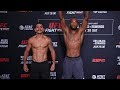 UFC San Antonio: Weigh-in Faceoffs