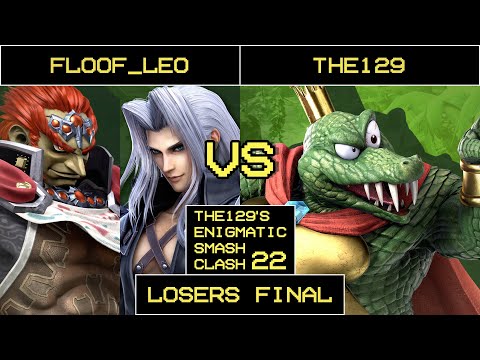 ESC 22 Smash Ultimate Losers Final - Floof_Leo (Ganondorf, Sephiroth) Vs. The129 (King K. Rool)