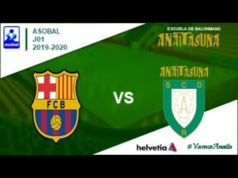 ASOBAL - LIGA - J01 - Barcelona vs Helvetia Anaitasuna (2019-2020)