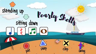 Pearly Shells │ body percussion / movement / percussion  / Orff play along