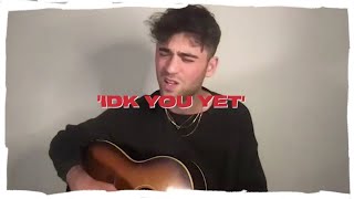 Alexander 23 LIVE - IDK You Yet, High School & Look What You've Done (Jet Cover)