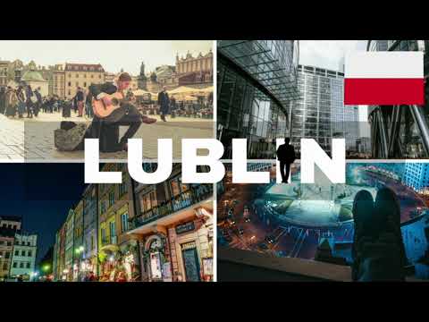 Walking in LUBLIN _ Poland 🇵🇱- Sun and Rain - 4K 60fps (UHD)
