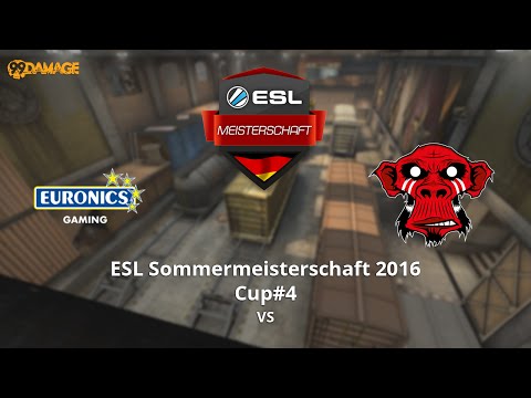 EURONICS Gaming vs. Mysterious Monkeys | ESL Sommermeisterschaft 2016 Cup #4 | de_train