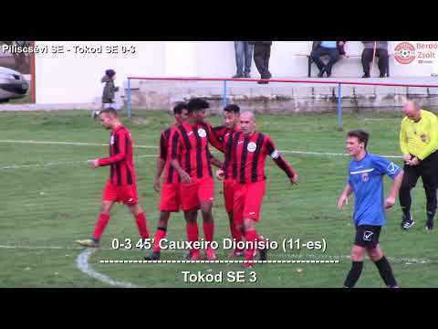 Piliscsévi SE - Tokod SE 1-4 (0-3) – Összefoglaló
