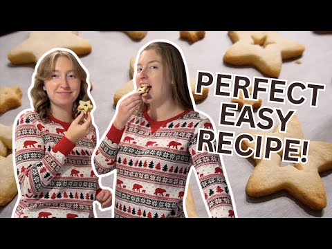 baking 1850s Christmas cookies! | Scottish shortbread recipe