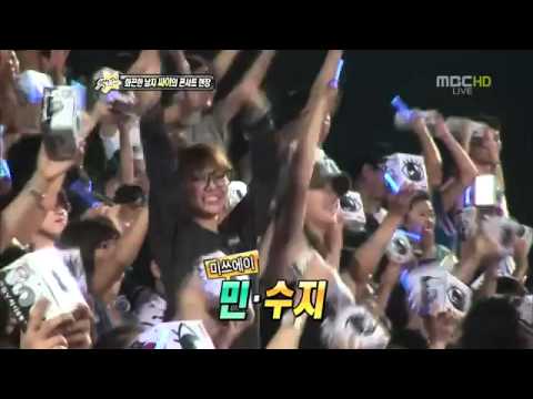 [Video] Suzy and Min Went to PSYs Concert last night.