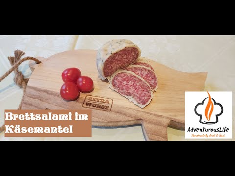 Brettsalamipralinen im Käsemantel selber machen #115 Wurst selber machen