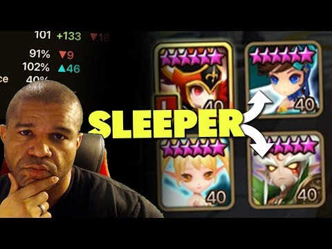 SUMMONERS WAR: TESTING NEW BRUISER / MID-RANGE TEAM FOR RTA!