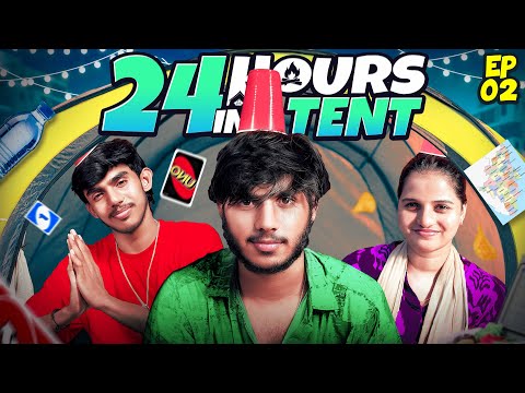 24 Hours Tent challenge ⛺ Part-2⚔️ #nrfm #24hours #challenge