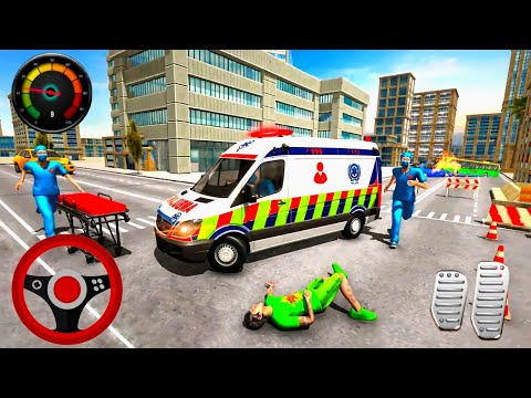 City Emergency Ambulance Rescue Driving Simulator - Android Gameplay FHD