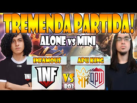 INFAMOUS VS APU KING OF KINGS BO3[GAME 2]DPC SA 2021/22 Tour 1: Division 1  - DOTA 2 PRO