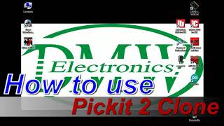 Download the video "How to use pickit2 clone programmer | DMW ELACTRONICS"