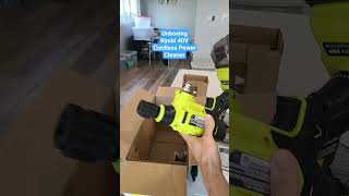 Unboxing RYOBI 600 PSI Pressure Washer. #ryobi #ryobitools #pressurewasher #pressurewashing