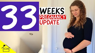 Colostrum & Is Baby Engaged? | 33 Weeks Pregnancy Update