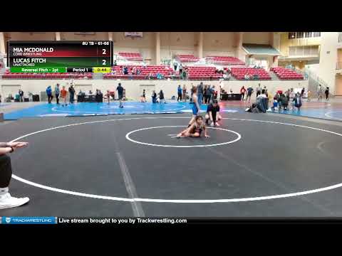 61-66 Lbs Round 3 - Lucas Fitch, Unattached Vs Mia McDonald, CORE Wrestling 8809