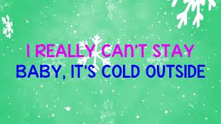 John Legend ft. Kelly Clarkson - Baby, It&#39;s Cold Outside (Lyrics)
