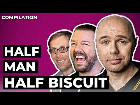 "Half Man, Half Biscuit" - Karl Pilkington Compilation w/Ricky Gervais & Steve Merchant