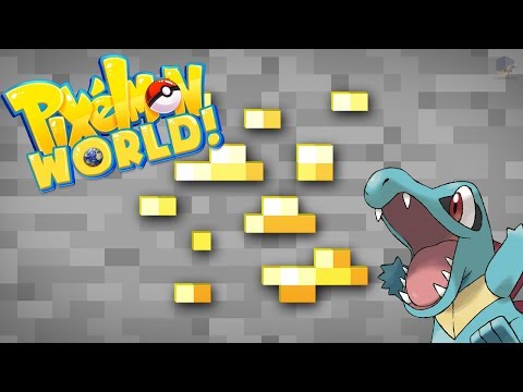 THE HUNT FOR GOLD| PIXELMON WORLD!