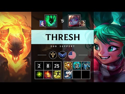 Thresh Support vs Poppy - NA Diamond Patch 25.10