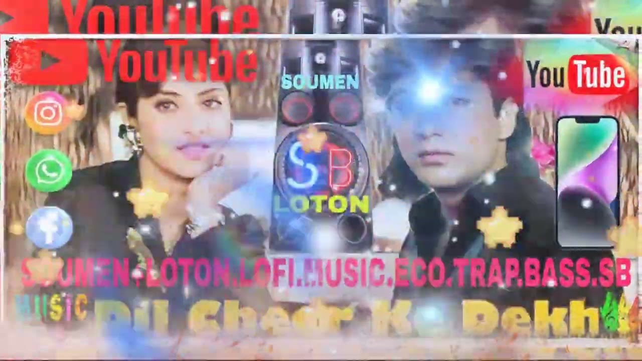 Hindi Bollywood 90s Romantic Hits Gann 6 Love Song LoFi Music Remix🩷(Soumen+Loton)🎧SB Edit🎶EcoBass🎵🧡