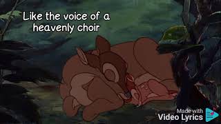 Love is a song. song lyrics. Bambi