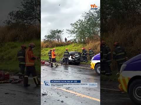 Grave acidente terminou com a morte de um motorista na tarde desta terça-feira (1º)
