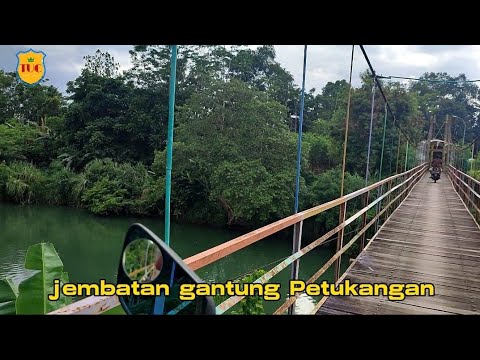 jalanan dari Sidorejo Tirto sampai Petukangan wiradesa via jembatan gantung Petukangan Pekalongan