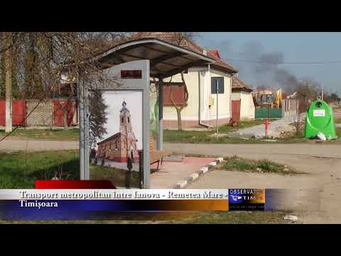 Transport metropolitan între Ianova  -Remetea Mare - Timișoara