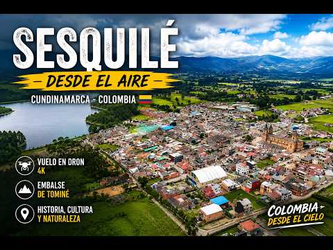 El mágico paisaje de Sesquilé, Cundinamarca | Dron 4K