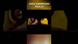I.A Tentando Consertar a Withered Chica! kkk #Fnaf #Fivenightsatfreddys #WitheredChica #Shorts
