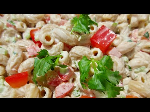 Classic AMERICAN MACARONI SALAD Recipe | Easy to Make