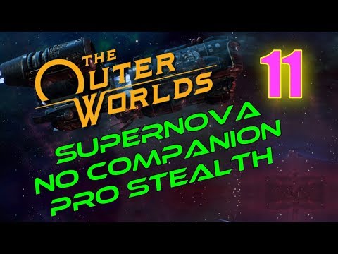 Outer Worlds Walkthrough SUPERNOVA NO COMPANIONS #11 - How to Get the Ol' Reliable (Unique LMG!)
