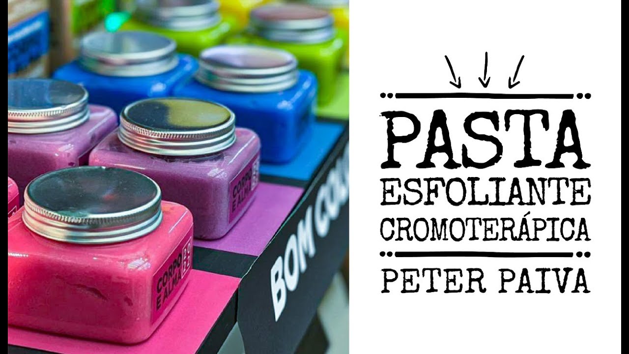 Pasta Esfoliante Cromoterápica - Peter Paiva
