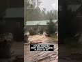 Dramatic Video Captures Moment House is Washed Away During Hurricane Helene Floods