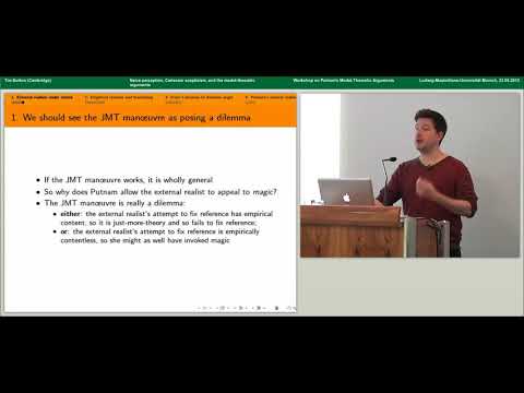 Intellectual Lecture - Naïve Perception, Cartesian Skepticism, & Putnam's Model Theoretic Arguments