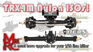 Game-Changing TRX4M Axles? MEUS Nylon +5mm Isokinetic CVD Upgrade Review & Test!