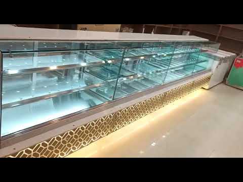 Riddhi sweet display cabinet, thickness: 1.5 mm