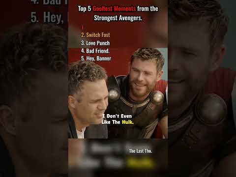 Top 5 Goofiest Moments from the Strongest Avengers. 🤪