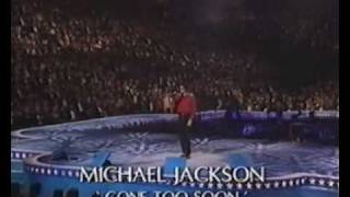 Michael Jackson "Gone Too Soon" HQ + Lyrics (Bill Clinton's Inaugural Celebration in 1992)