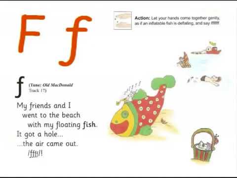 Phonics F With song Jolly Phonics
