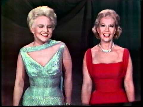 HD Dinah Shore & Peggy Lee 1959 "I've Got Rhythm" on "Dinah Shore Chevy Show"