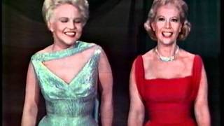 HD Dinah Shore & Peggy Lee 1959 "I've Got Rhythm" on "Dinah Shore Chevy Show"