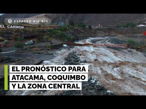 ¿Emergencia por temporal dará tregua? El pronóstico para Atacama, Coquimbo y zona central