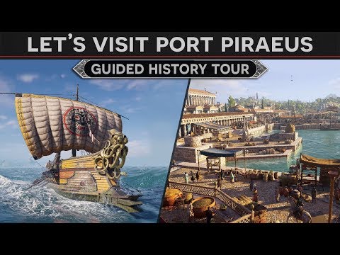 Let's Visit Port Piraeus, Home of the Athenian Navy - History Tour in AC: Odyssey Discovery Mode